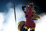 original character from friendship is magic by greyskee