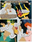 ariel_and_new_sex_technique cartoonvalley.com comic crab disney helg_(artist) king_triton princess_ariel sebastian text the_little_mermaid trident watermark web_address web_address_without_path