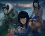 ass avatar:_the_last_airbender black_hair blue_eyes bolin breasts brown_eyes dark_skin desna eska incest nipples nude sunsetriders7 the_legend_of_korra twincest twins