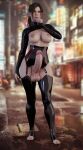 1futa 3d blurry_background brunette depth_of_field erection futa_only futanari lara_croft latex public solo_futa source_request stevencarson tagme