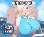 advertisement animated big_breasts big_nipples boris_(noborhys) bouncing_breasts breasts covered_nipples erect_nipples gif rosalina_(mario) sex