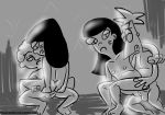  baljeet ginger_hirano isabella_garcia-shapiro monochrome phineas_and_ferb phineas_flynn 