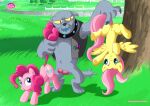 bbmbbf diamond_dog_(mlp) equestria_untamed fluffy_tail fluttershy friendship_is_magic my_little_pony palcomix pinkie_pie pinkie_pie_(mlp)