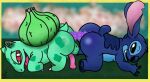 bulbasaur crossover disney furry lilo_and_stitch nintendo pokemon stitch