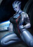  1girl alien alien_girl asari big_breasts blue_skin dandon_fuga female_focus female_only high_res high_resolution liara_t&#039;soni mass_effect paid_reward patreon patreon_reward solo_female solo_focus tagme video_game_character video_game_franchise 