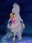  cinderella dirtydisneybitches disney eyebrows horse major_(cinderella) penis princess_cinderella single_eyebrow testicles torn_clothes 