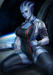 1girl alien alien_girl asari big_breasts blue_skin dandon_fuga female_focus female_only high_res high_resolution liara_t'soni mass_effect paid_reward patreon patreon_reward solo_female solo_focus tagme video_game_character video_game_franchise