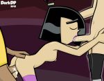 cum_in_mouth cum_in_pussy danny_fenton danny_phantom danny_phantom_(character) dark-skinned_male dark_skin darkdp fellatio interracial nude samantha_manson sex spitroast stockings tucker_foley vaginal vaginal_penetration