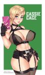 cassie cage from mortal kombat by ange1witch