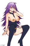 boku_no_hero_academia el_shaka first_porn_of_character kayama_nemuri leotard midnight_(my_hero_academia) my_hero_academia stockings thigh_boots thigh_high_boots