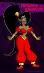 1girl big_breasts breasts coonfoot cosplay danny_phantom desiree female_only halloween shantae shantae_(character) shantae_(cosplay) smile solo_female