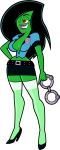 atomictiki big_breasts breasts cop danny_phantom desiree handcuffs police police_officer police_uniform policewoman smile solo