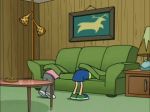 ass ass_bounce ass_shake bent_over couch dancing elaine_pituskin funny gif lamp mimi_mortin table what_about_mimi