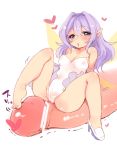 1girl blush covered_nipples erect_nipples fairy feet footjob harakasu_(parags112) minigirl open_mouth paragasu_(parags112) purple_eyes purple_hair single_shoe size_difference