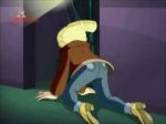 all_fours ass boots crawling gadget_and_the_gadgetinis gif inspector_gadget jacket jeans penny_gadget round_ass