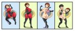  1boy 1girl big_ass big_breasts black_high_heels black_mask bodysuit brown_hair disguise elastigirl high_heels latex_bodysuit latex_boots latex_gloves latex_suit latex_thighhighs lemonxchanh mask skinsuit superheroine sweating the_incredibles 