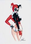 harley quinn from batman (series) by himawan gutomo