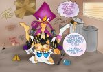 espio_the_chameleon raianonzika_(artist) rouge_the_bat sonic text torn_clothes vaginal_penetration zerbukii_(artist)