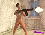  3d angry casual dickgirl ellie_(the_last_of_us) ellie_williams firearm firing firing_gun futa_only futanari gun human intersex logo pale_skin rifle shooting shooting_gun spodvohomg the_last_of_us the_last_of_us_2 weapon 