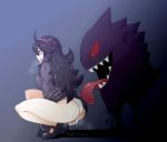 blue_eyes blue_hair crazy_eyes creatures_(company) female game_freak gengar hex_maniac hex_maniac_(pokemon) humans_of_pokemon nintendo npc_trainer occult_maniac_(pokemon) pokemon pokemon_(anime) pokemon_(game) pokemon_omega_ruby_&_alpha_sapphire pokemon_oras pokemon_rse pokemon_ruby_sapphire_&_emerald pokemon_trainer pokemon_xy porkyman spiral_eyes tongue