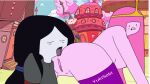  adventure_time animated gif marceline princess_bubblegum rimjob yukisebi yuri 