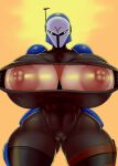 ber00 bo-katan_kryze gigantic_ass gigantic_breasts helmet hourglass_figure star_wars