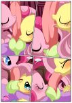 1boy 1girl 2_girls 2girls1boy bbmbbf comic equestria_untamed fluttershy fluttershy_(mlp) friendship_is_magic furry hasbro my_little_pony palcomix pinkie_pie pinkie_pie_(mlp) spike spike's_ultimate_fantasies_or_the_dragon_king's_harem spike_(mlp)