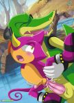 espio the chameleon fan art
