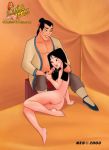 2003 ass comics-toons disney fa_mulan heartbreakeh kes_(artist) li_shang mulan nude tent