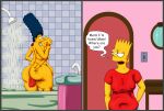 bart_simpson big_ass bynshy lisa_simpson marge_simpson mother_&_daughter prolapse the_simpsons