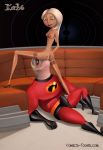 comics-toons disney female karbo mirage_(the_incredibles) mr._incredible pixar stockings the_incredibles