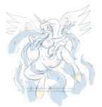  1girl anthro big_breasts breasts equine fellatio female friendship_is_magic horn my_little_pony nipples nude oral plant princess_celestia_(mlp) pussy tentacle tentacles vaginal weasselk winged_unicorn wings 