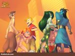 4:3_aspect_ratio ann_possible comics-toons disney dr._drakken female high_resolution james_timothy_possible karbo kim_possible kimberly_ann_possible male multiple_girls ron_stoppable shego