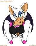  2013 anthro anus areola bat big_breasts blue_eyes breasts erect_nipples female furry habbodude hair looking_at_viewer nipples pussy rouge_the_bat rule34rox sega smile sonic_(series) white_hair wings 