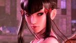  1girl alluring black_hair brown_eyes milf mishima_kazumi namco tekken tekken_7 up_close voluptuous 