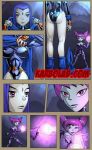 comic dc_comics dcau female jinx karbo raven_(dc) teen_titans