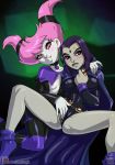  atryl dc_comics dcau jinx raven_(dc) tagme teen_titans 