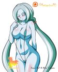  1girl dragon_ball dragon_ball_heroes glass_tribe lagss metamine10 patreon wink 