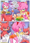  1girl amy_rose ass bbmbbf blaze_the_cat hooters mobian mobian_(species) mobian_hooters mobius_unleashed palcomix penis sega sonic_(series) sonic_the_hedgehog_(series) 