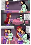  blackfire comic dc_comics palcomix second_chance starfire teen_titans 