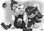 rouge_the_bat sega sega shadow_the_hedgehog shonuff sonic_the_hedgehog_(series)