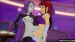  3d animated blender blender_(software) dc_comics dominant_futanari female_on_futa futanari futanari_on_female moaning mp4 netfuta nipples raven_(dc) sex_sounds sound starfire tagme teen_titans vaginal_penetration video 