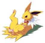 creatures_(company) disembodied_penis eeveelution electric_type_pokemon furry game_freak gen_1_pokemon jolteon nintendo pokemon pokemon_(anime) pokemon_(creature) pokemon_(game) pokemon_(species) pokephilia tail thunders_(pokemon) white_background wkar yellow_fur