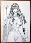  dc_comics hippolyta monochrome tagme wonder_woman_(series) 