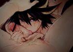  ball_sucking erection fellatio fudou_yuusei hand_on_head handjob nude oral penis spread_legs yaoi yu-gi-oh! yu-gi-oh!_5d&#039;s yuu-gi-ou yuu-gi-ou_5d&#039;s yuusei_fudou 