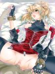  blonde_hair blue_eyes excellen_browning super_robot_wars torn_clothes vaginal_penetration 