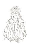  1girl female_only goblin_queen_(x-men) goblyn_queen madelyne_pryor marvel monochrome x-men 