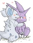  nidorina nidorino pokemon tagme white_background 