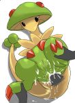 anal blush breloom cum cum_in_ass looking_at_viewer pokemon pokemon_(game) pokemon_(species) pussy source_request white_background wkar