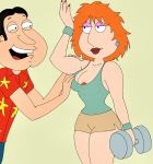 big_breasts breasts edit family_guy glenn_quagmire hair lois_griffin maddog20/20 orange_hair